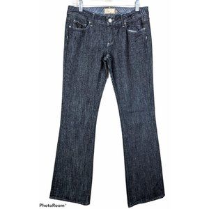Paige Laurel Canyon Mid Rise Bootcut Denim Jeans